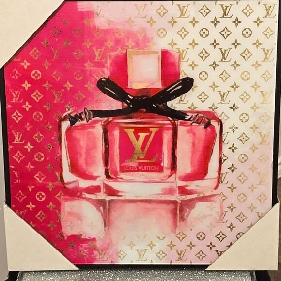 Instinct Style Louis Vuitton LV Logo Framed Wall Decor - Picture 6 of 8